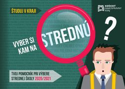 Brožúra Vyberte si kam na strednú