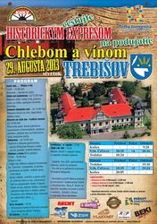 Informácia o odchodoch historického vláčika