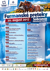 Furmanské preteky - plagát