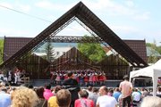 Fotografia z predchádzajúceho ročníka Abovských folklórnych slávností
