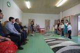 Privítanie predsedu KSK Rastislava Trnku v Útulku Michalovce