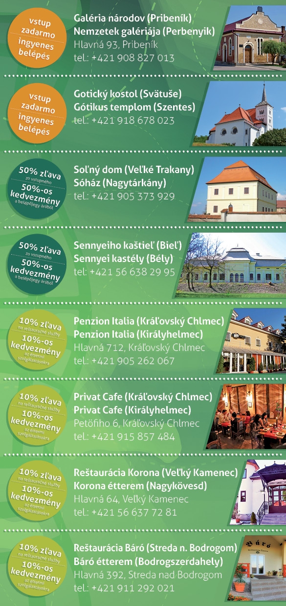 Turistická ponuka