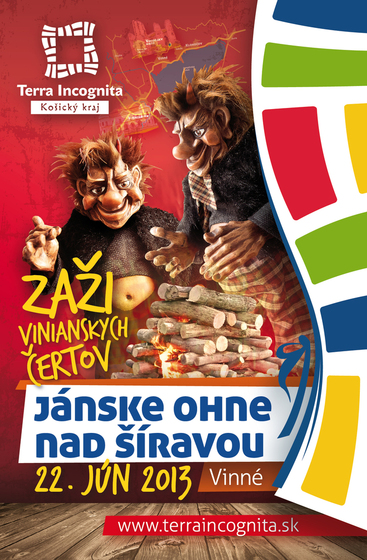 Jánske ohne nad Šíravou plagát
