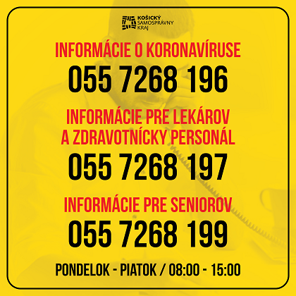 Krajské infolinky Krajské infolinky